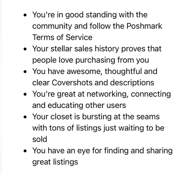 I'm a Poshmark Ambassador - Picture 3 of 4
